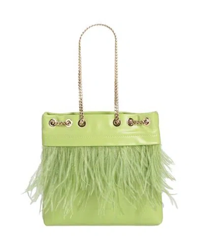Patrizia Pepe Woman Handbag Light Green Size - Textile Fibers