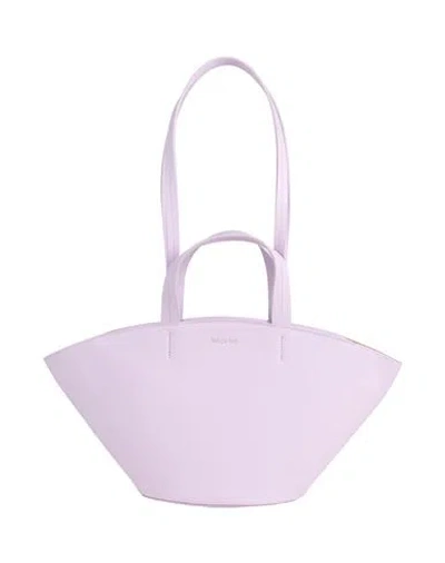 Patrizia Pepe Woman Handbag Lilac Size - Leather In Purple