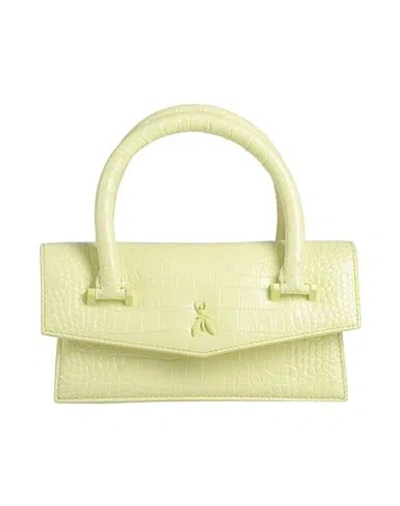 Patrizia Pepe Woman Handbag Lime Green Size - Leather