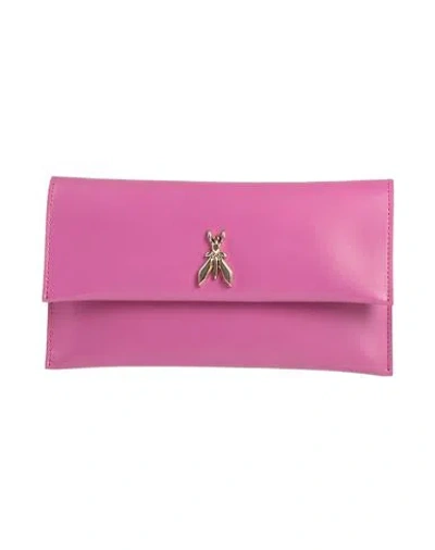 Patrizia Pepe Woman Handbag Magenta Size - Leather In Purple