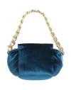 Patrizia Pepe Woman Handbag Navy Size - Textile Fibers