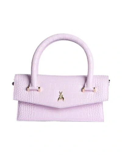 Patrizia Pepe Woman Handbag Pink Size - Leather