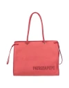 Patrizia Pepe Woman Handbag Red Size - Cotton, Polyester In Red