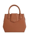 Patrizia Pepe Woman Handbag Tan Size - Leather In Brown