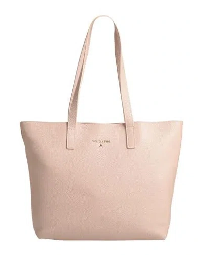Patrizia Pepe Woman Handbag Taupe Size - Leather In Gray