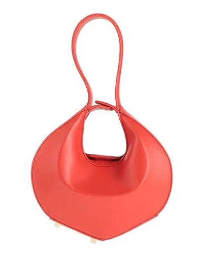 Patrizia Pepe Woman Handbag Tomato Red Size - Leather