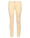 Patrizia Pepe Woman Jeans Apricot Size 27 Cotton, Polyester, Elastane In Orange