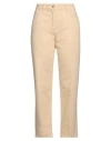 Patrizia Pepe Woman Jeans Beige Size 30 Cotton