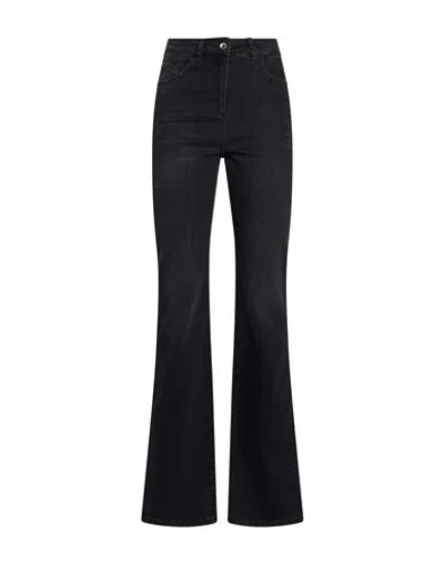Patrizia Pepe Woman Jeans Black Size 26 Cotton, Polyester, Elastane