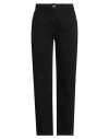 Patrizia Pepe Woman Jeans Black Size 31 Cotton
