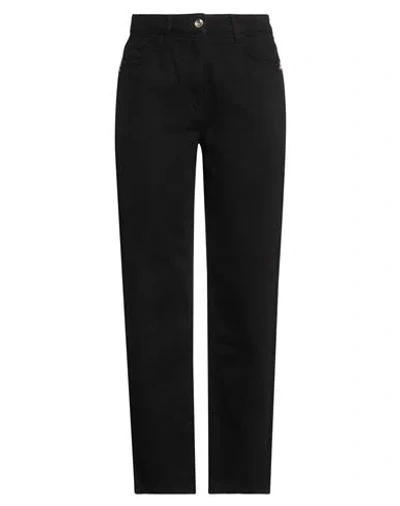 Patrizia Pepe Woman Jeans Black Size 31 Cotton