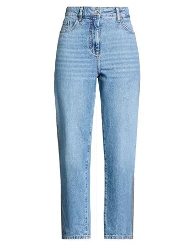 Patrizia Pepe Woman Jeans Blue Size 30 Cotton