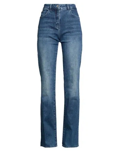 Patrizia Pepe Woman Jeans Blue Size 30 Cotton, Polyester, Elastane In Brown