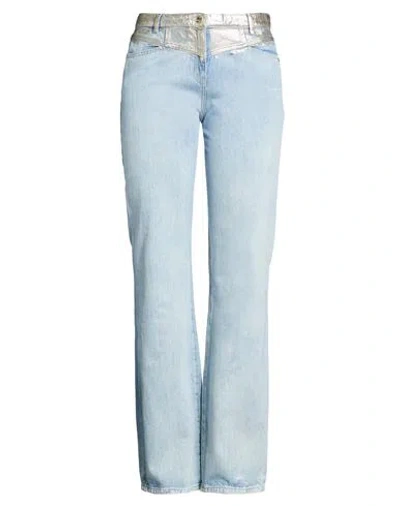 Patrizia Pepe Woman Jeans Blue Size 32 Cotton