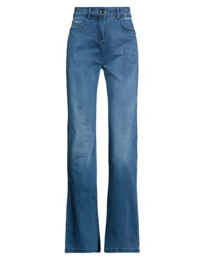 Patrizia Pepe Woman Jeans Blue Size 32 Polyester, Cotton