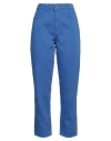 Patrizia Pepe Woman Jeans Bright Blue Size 32 Cotton