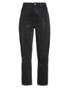 Patrizia Pepe Woman Jeans Charcoal Size 28 Cotton, Glass