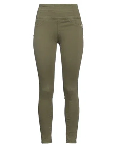 Patrizia Pepe Woman Jeans Military Green Size 30 Cotton, Polyester, Elastane