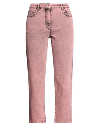 Patrizia Pepe Woman Jeans Pink Size 26 Cotton, Elastane