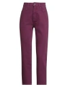 Patrizia Pepe Woman Jeans Plum Size 25 Cotton
