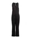 Patrizia Pepe Woman Jumpsuit Black Size 10 Cotton, Polyamide, Elastane In Black