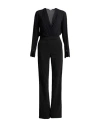 Patrizia Pepe Woman Jumpsuit Black Size 10 Polyester, Elastane
