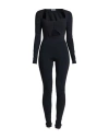 Patrizia Pepe Woman Jumpsuit Black Size 2 Polyamide, Elastane