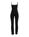Patrizia Pepe Woman Jumpsuit Black Size 2 Polyester, Elastane In Black