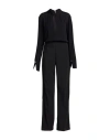 Patrizia Pepe Woman Jumpsuit Black Size 10 Polyester, Elastane, Viscose