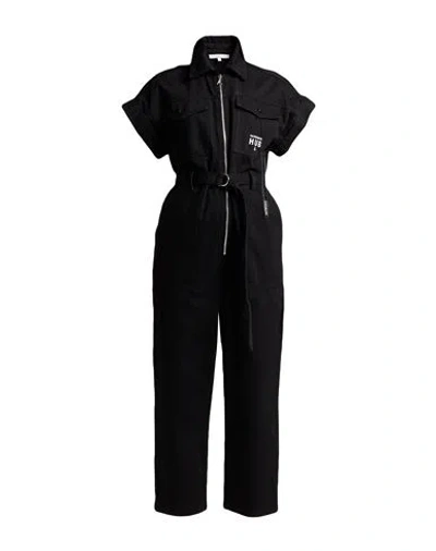 Patrizia Pepe Woman Jumpsuit Black Size 6 Recycled Cotton