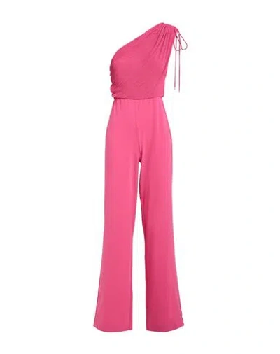 Patrizia Pepe Woman Jumpsuit Garnet Size 6 Polyester, Elastane In Red