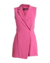 Patrizia Pepe Woman Jumpsuit Magenta Size 8 Polyester, Elastane In Magenta