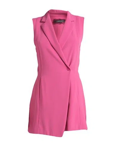 Patrizia Pepe Woman Jumpsuit Magenta Size 8 Polyester, Elastane