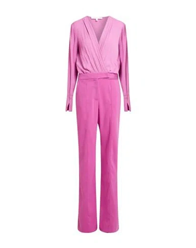 Patrizia Pepe Woman Jumpsuit Mauve Size 8 Polyester, Elastane In Purple