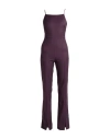 Patrizia Pepe Woman Jumpsuit Plum Size 4 Polyester, Viscose, Elastane