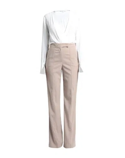 Patrizia Pepe Woman Jumpsuit White Size 6 Polyester, Elastane