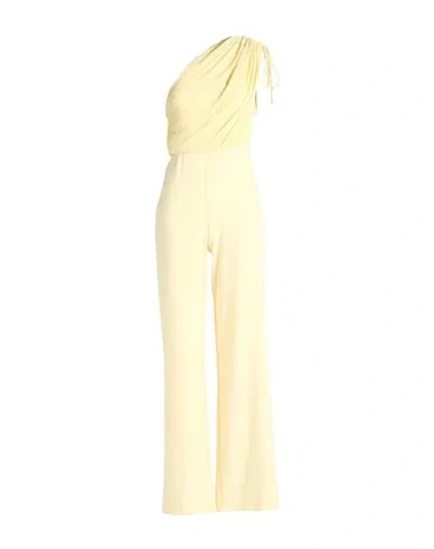 Patrizia Pepe Woman Jumpsuit Yellow Size 4 Polyester, Elastane