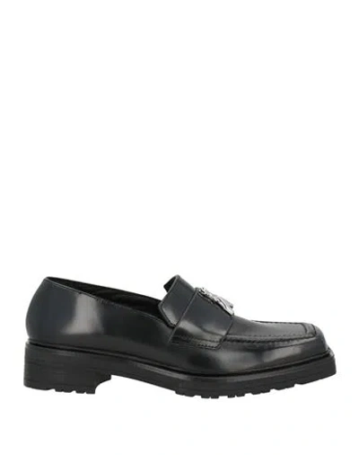 Patrizia Pepe Woman Loafers Black Size 8 Leather