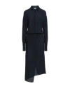 Patrizia Pepe Woman Maxi Dress Black Size 6 Viscose In Black