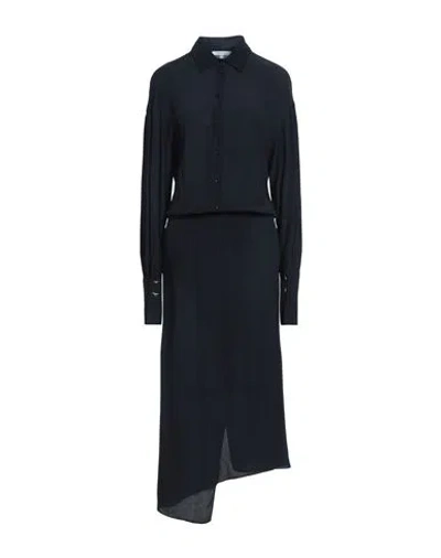 Patrizia Pepe Woman Maxi Dress Black Size 6 Viscose