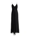 Patrizia Pepe Sleeveless Maxi Dress In Blue