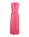 Patrizia Pepe Long Dresses In Red