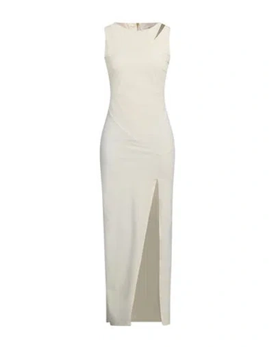 Patrizia Pepe Woman Maxi Dress Cream Size 0 Polyamide, Elastane In White