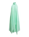 Patrizia Pepe Woman Maxi Dress Light Green Size 2 Polyester