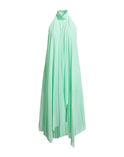 Patrizia Pepe Woman Maxi Dress Light Green Size 2 Polyester