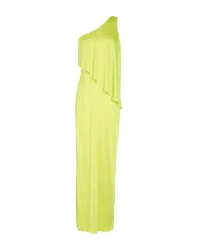 Patrizia Pepe Woman Maxi Dress Lime Green Size 0 Acetate