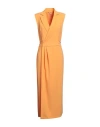 Patrizia Pepe Woman Maxi Dress Mandarin Size 8 Polyester, Elastane