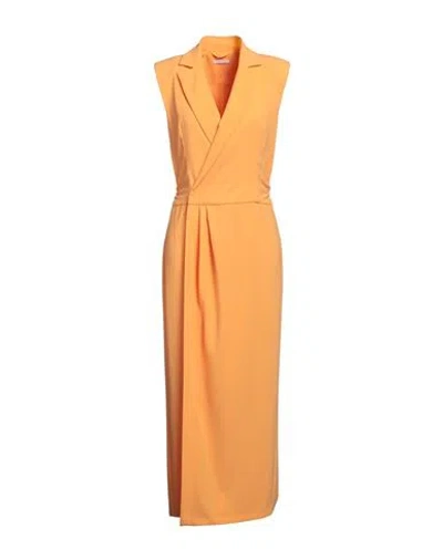 Patrizia Pepe Woman Maxi Dress Mandarin Size 8 Polyester, Elastane