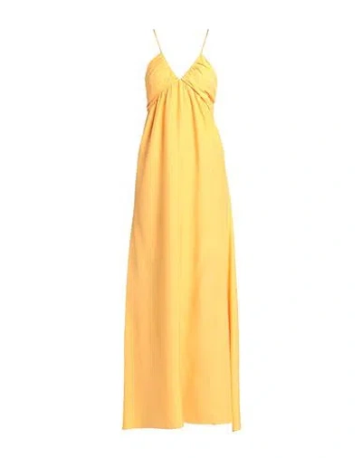 Patrizia Pepe Woman Long Dress Mandarin Size 6 Viscose