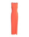 Patrizia Pepe Abito Lungo Smanicato In Orange
